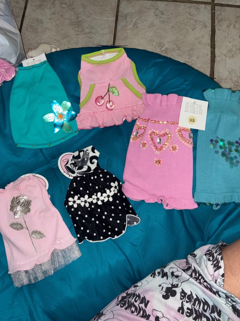 Bundle 14
X small up to 6 pounds
All new with tags
LULU PINK